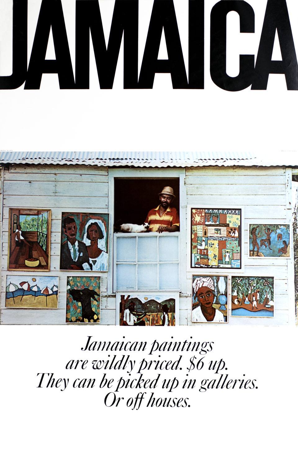 famous jamaica tourism poster